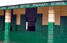 Elmina Catholic Boys' Primary School, one of Brother Nee's cares