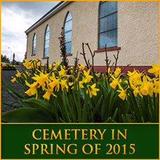 Cemetery in Spring of 2015