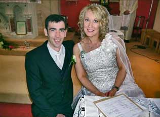 Ronan and Aisling Donaghy